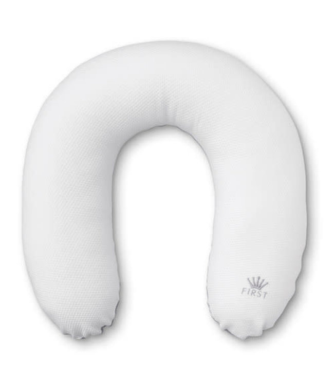 First First - maternity pillow   WAVE ESSENTIALS GREY - white-grey