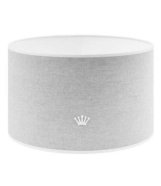 First First - floor standing lampshade BRISTOL CRYSTAL GREY - grey