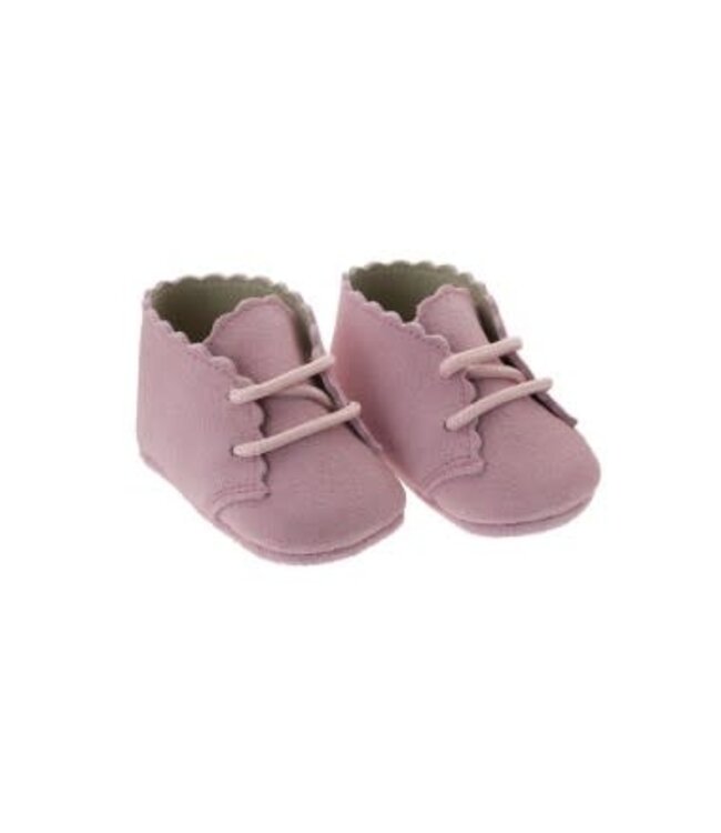 Cambrass Cambrass - Schoentjes - Suede - 9-12M - Roze