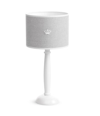 First First - table lampshade BRISTOL CRYSTAL GREY - grey