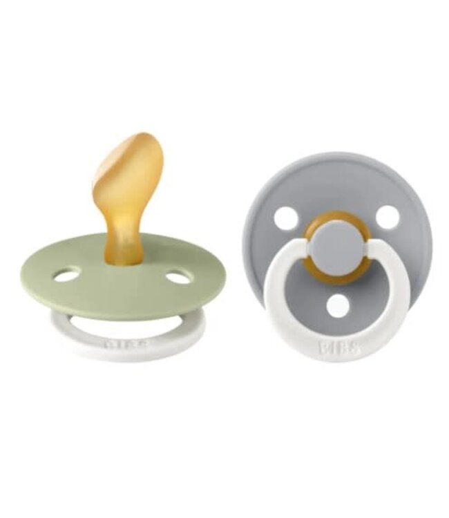 Bibs Bibs Glow in the dark Sage / Cloud Anatomical T1 Orsetto