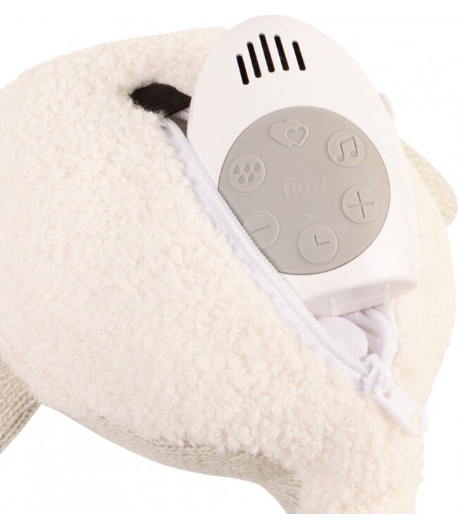 Flow Flow - Hartslag comforter - Moby the Whale - Grijs