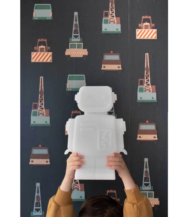 Flow Flow - Nachtlamp - Hero Wit - Oplaadbaar - Optionele timer - Multicolor licht