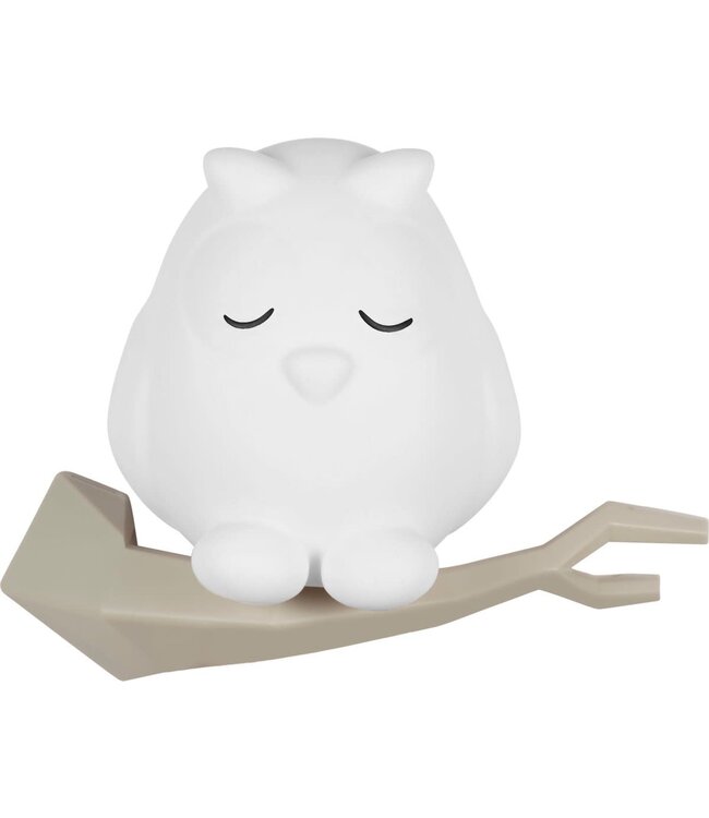 Flow Flow - Nachtlamp - Oscar Wit - Oplaadbaar - Timer - 7 kleuropties