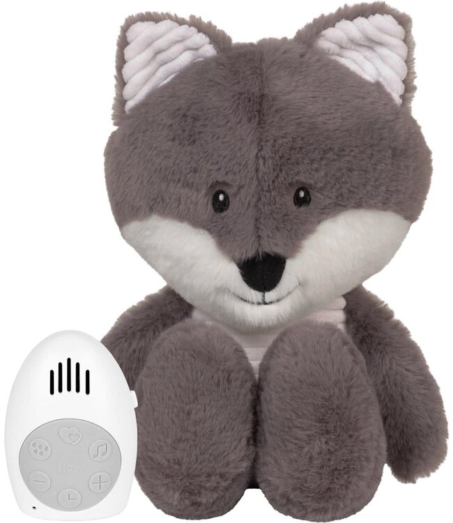 Flow Flow - Hartslag comforter - Robin de vos grijs