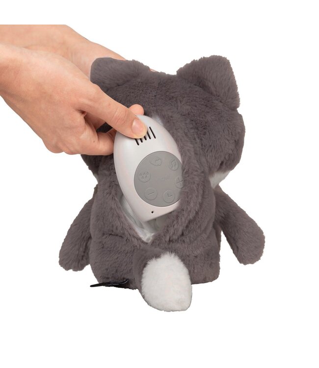 Flow Flow - Hartslag comforter - Robin de vos grijs