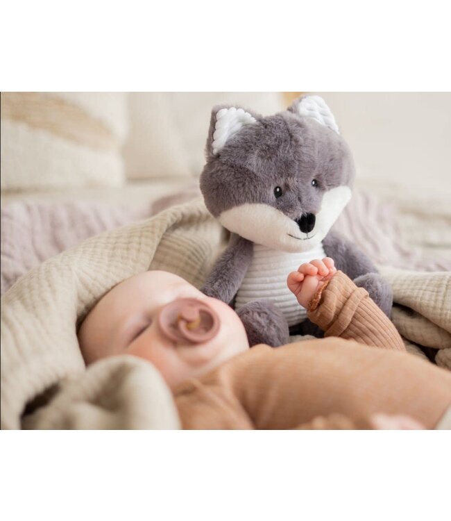 Flow Flow - Hartslag comforter - Robin de vos grijs