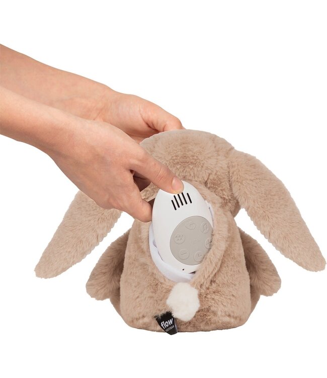 Flow Flow - Hartslag comforter - Milo het konijn bruin