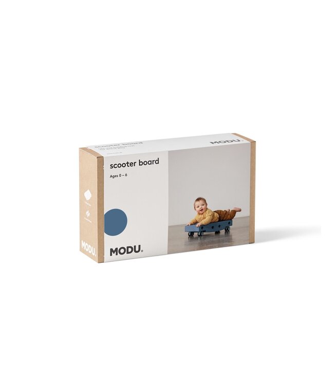 Modu Modu - Activity toy - Scooter Board  Deep Blue / Sky Blue