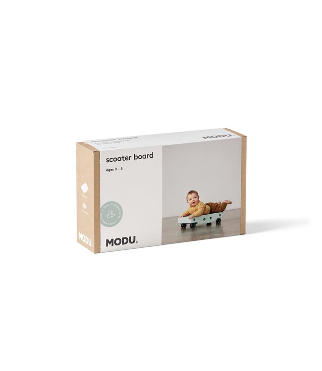 Modu Modu - Activity toy - Scooter Board  Ocean Mint / Forest