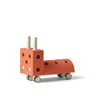 Modu Activity toy - Tiny Ride  Burnt Orange / Dusty Gre