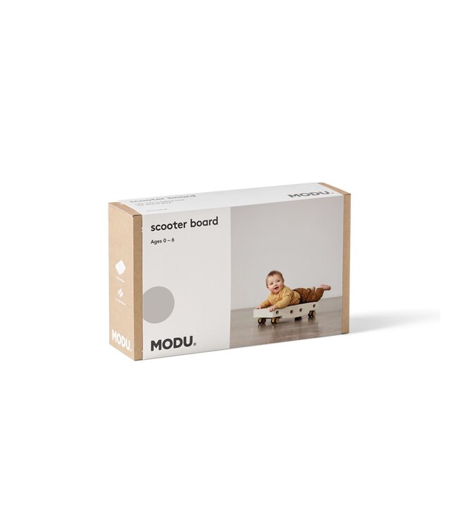 Modu Modu - Activity toy - Scooter Board  Sand Grey / Honey Ye