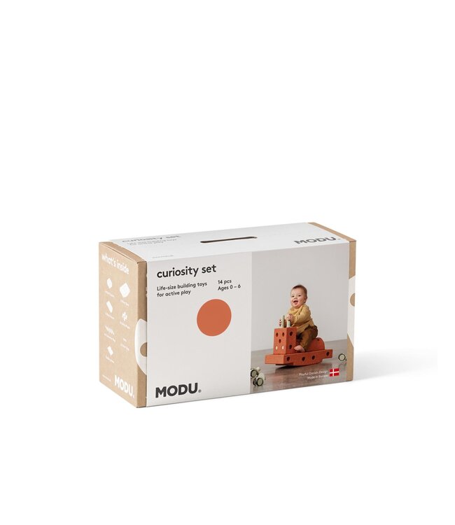 Modu Modu - Curiosity Set  Burnt Orange / Dusty Green