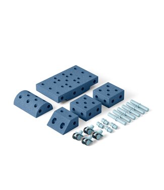 Modu Modu - Explorer Set  Deep Blue / Sky Blue