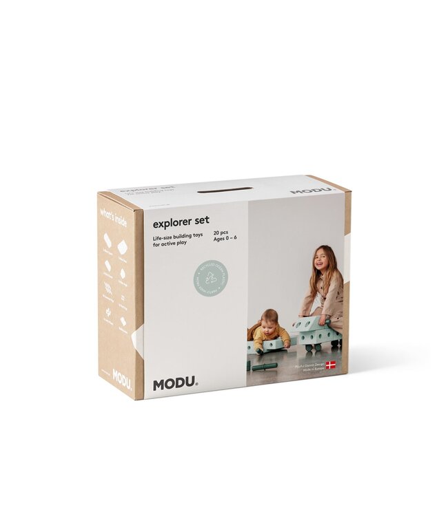Modu Modu - Explorer Set  Ocean Mint / Forest Green