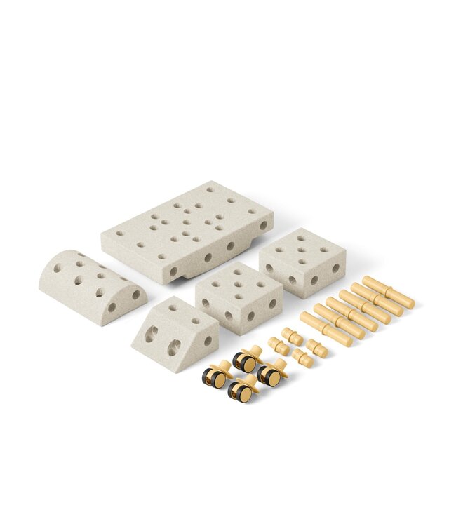 Modu Modu - Explorer Set  Sand Grey / Honey Yellow