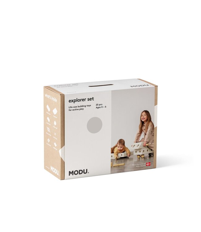 Modu Modu - Explorer Set  Sand Grey / Honey Yellow