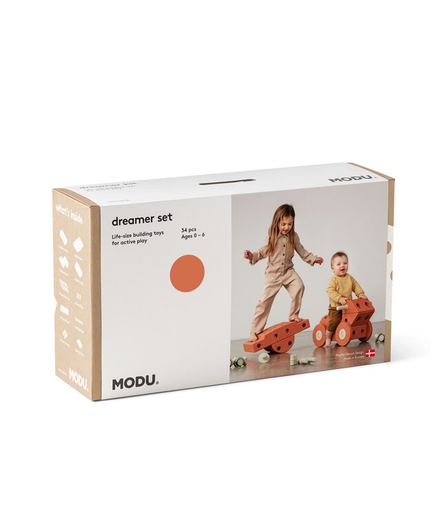 Modu Modu - Dreamer Set  Burnt Orange / Dusty Green