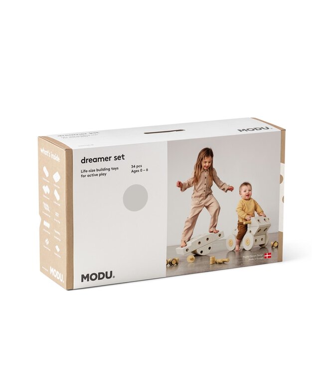 Modu Modu - Dreamer Set  Sand Grey / Honey Yellow
