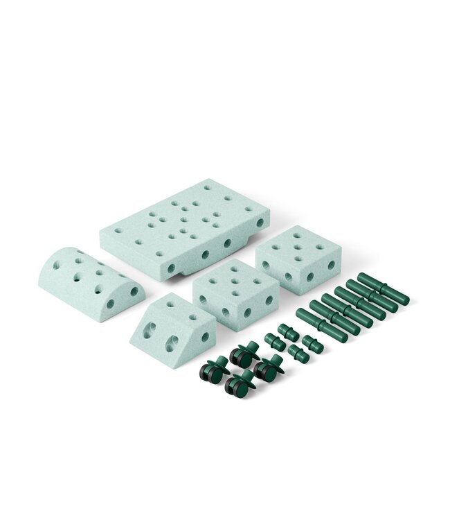 Modu Modu - Explorer Set  Ocean Mint / Forest Green