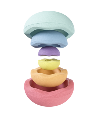Stapelstein Stapelstein - Inside Pastel rainbow violet/light blue/mint/light yellow/light orange/light red