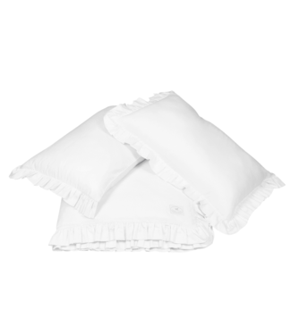 Cotton & Sweets Cotton & Sweets - Margaret Adult bed linen set White 160x200