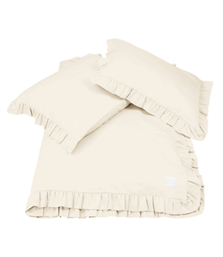 Cotton & Sweets Cotton & Sweets - Margaret Adult bed linen set Vanilla 200x220