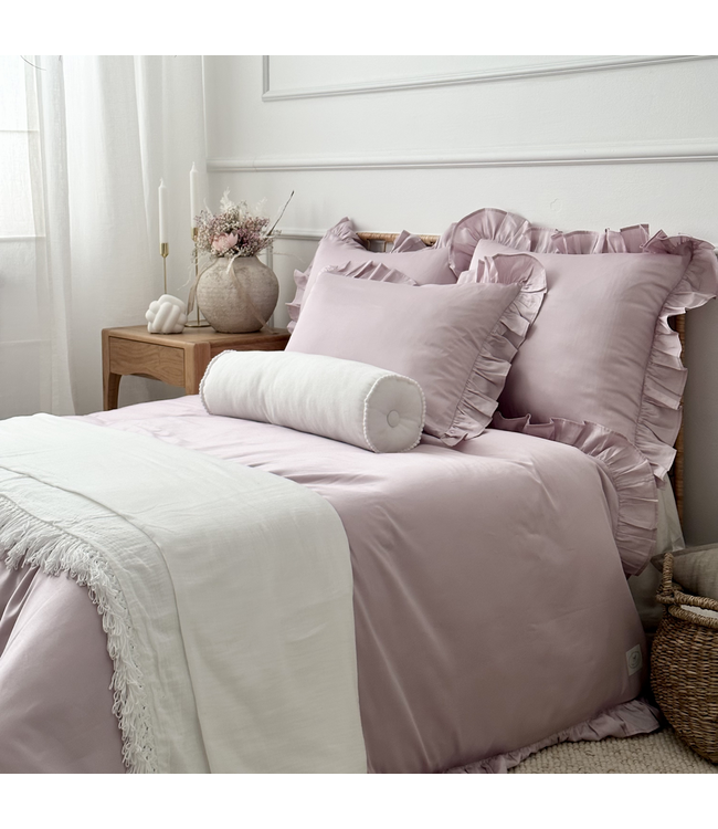 Cotton & Sweets Cotton & Sweets - Margaret Adult bed linen set Lilac 140x200