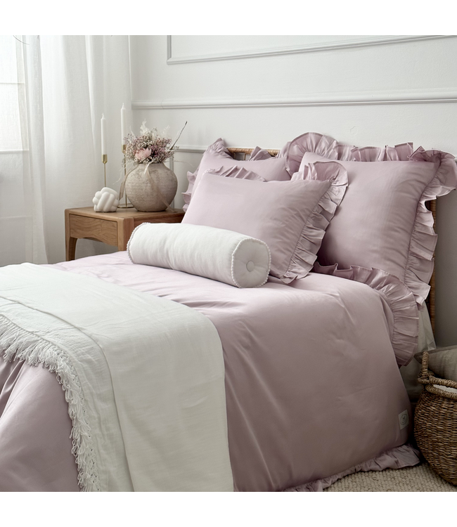 Cotton & Sweets Cotton & Sweets - Margaret Adult bed linen set Lilac 160x200