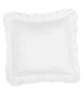 Cotton & Sweets Cotton & Sweets - Margaret Pillow with ruffles - White