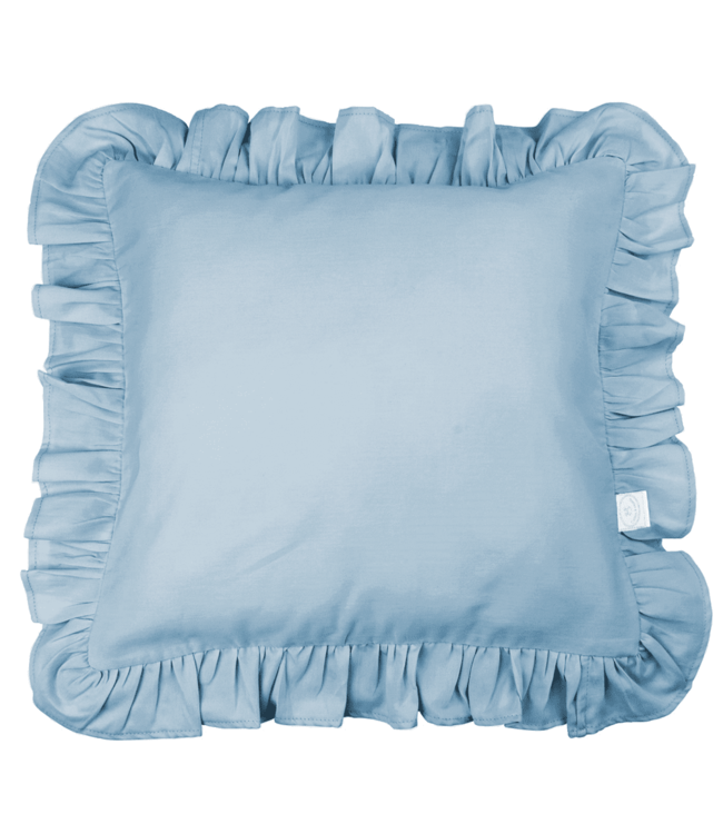 Cotton & Sweets Cotton & Sweets - Margaret Pillow with ruffles - Blue