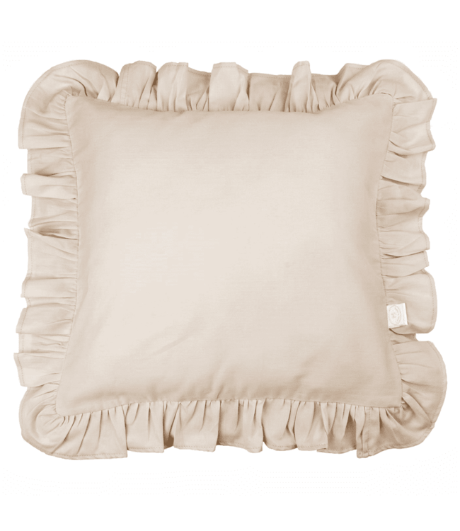 Cotton & Sweets Cotton & Sweets - Margaret Pillow with ruffles - Nude