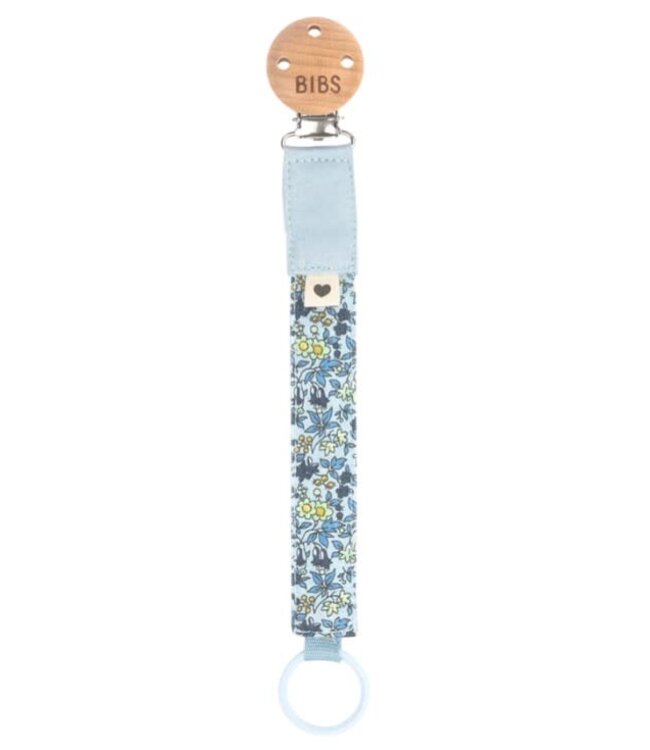 Bibs Bibs x Liberty - Fopspeenclip - Chamomile Lawn Baby Blue