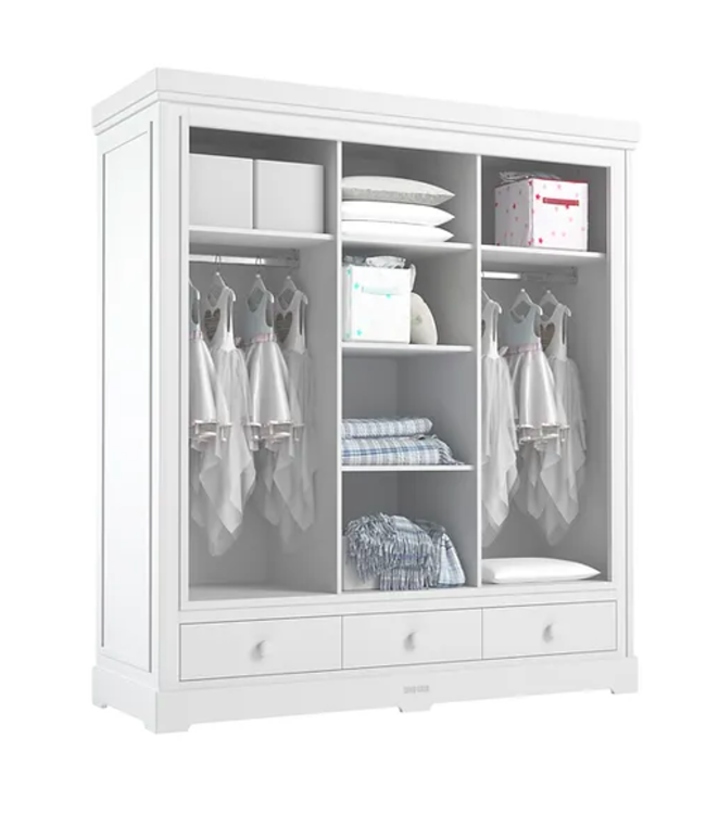 Wood Work Wood Work - Will Kast 3 deuren  Wit