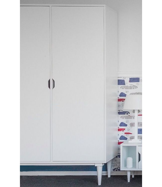 Wood Work Wood Work - Kennedy Kast 3 laden - Wit