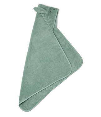 Liewood Liewood - Albert hooded towel 7376 Rabbit peppermint