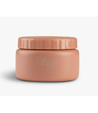 Citron Citron - Stainless Steel Food Jar 250ml Blush Pink