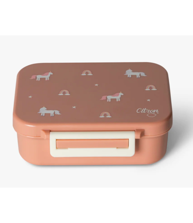 Citron Citron - Snackbox Mini Tritan Unicorn Blush Pink