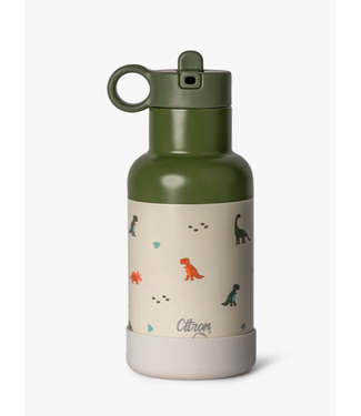 Citron Citron - Triple wall insulated Water Bottle 350ml Green/Dino