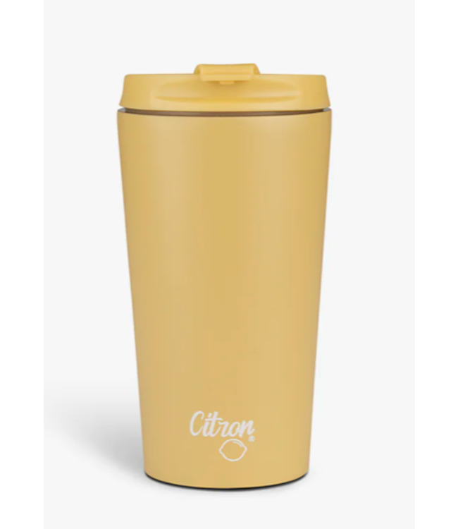 Citron Citron -  370ml Travel Mug - Yellow