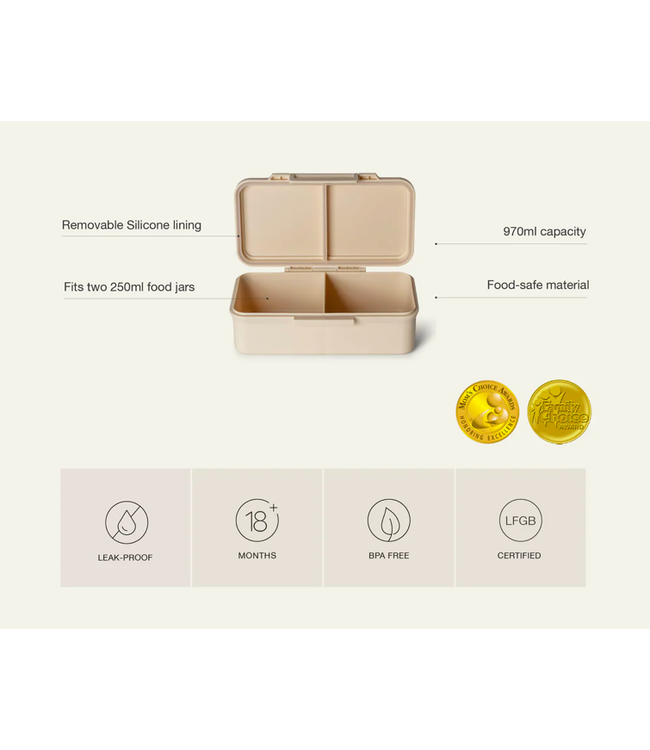 Citron Citron - Rectangle Lunchbox - Ballerina