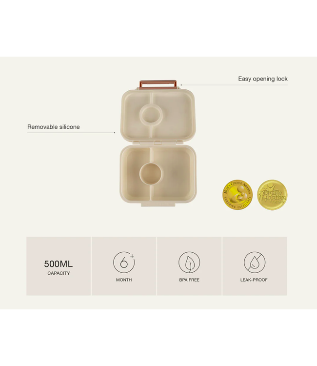 Citron Citron - Snackbox Mini Tritan Unicorn Blush Pink