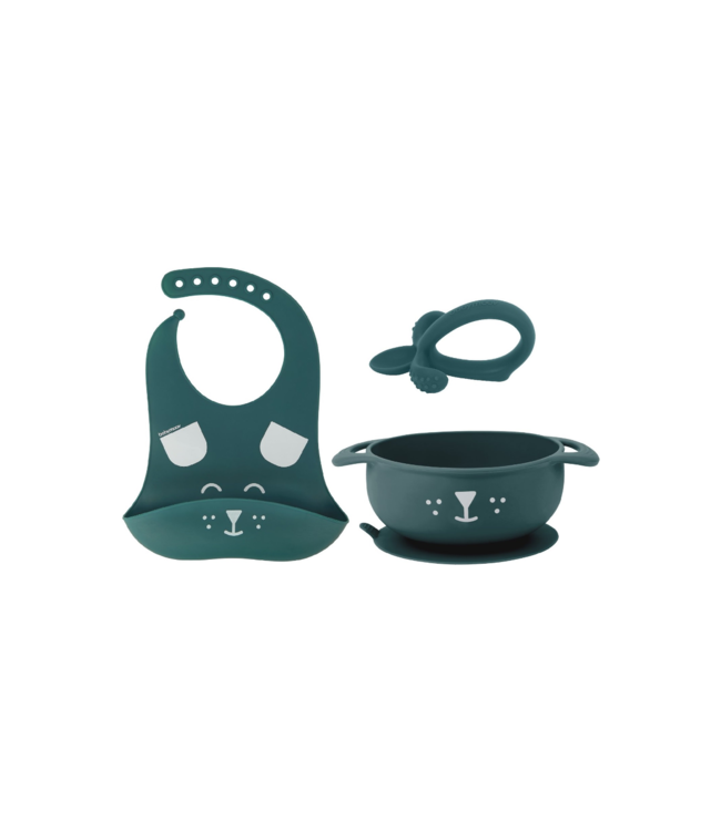 Babymoov Babymoov - FIRST'ISY hondje (kom + lepel + sil slabbetje)