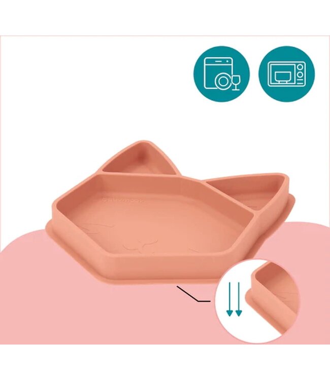 Babymoov Babymoov - Assiette ISY Silicone ISY bordje vosje
