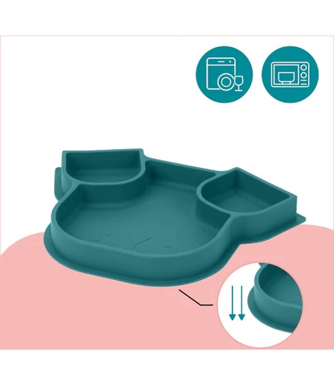 Babymoov Babymoov - Assiette ISY Silicone ISY bordjes hondje