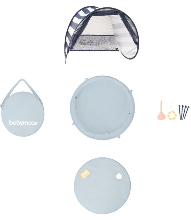 Babymoov Babymoov - Aquani Mariniere 3 en 1 (aire de jeux, lit d'appoint et piscine)