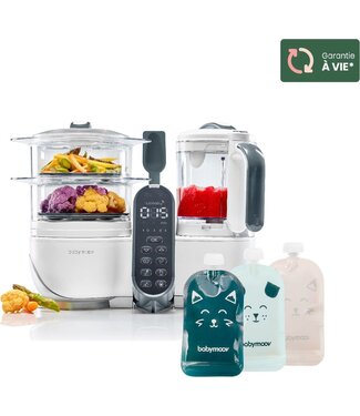 Babymoov Babymoov - PACK Nutribaby(+)White * + 15 herbruikbare knijpzakjes