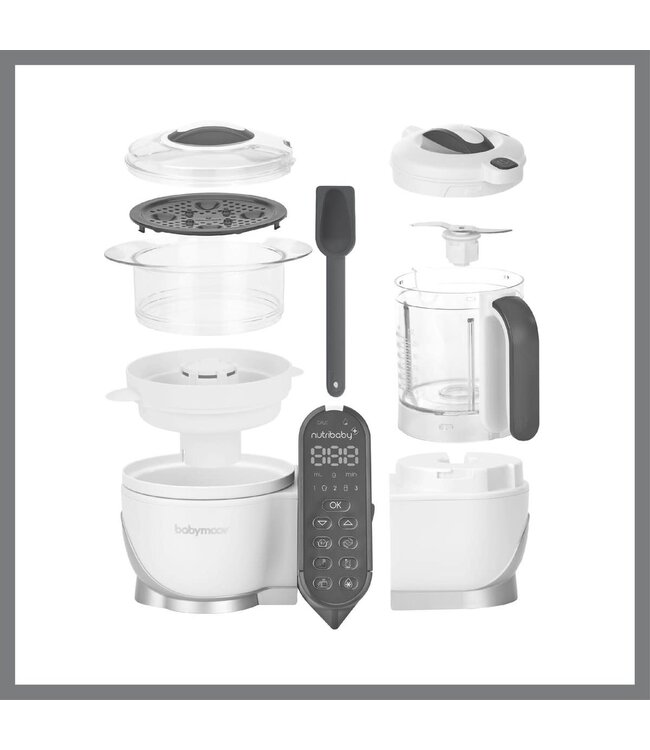 Babymoov Babymoov - PACK Nutribaby(+)White * + 15 herbruikbare knijpzakjes