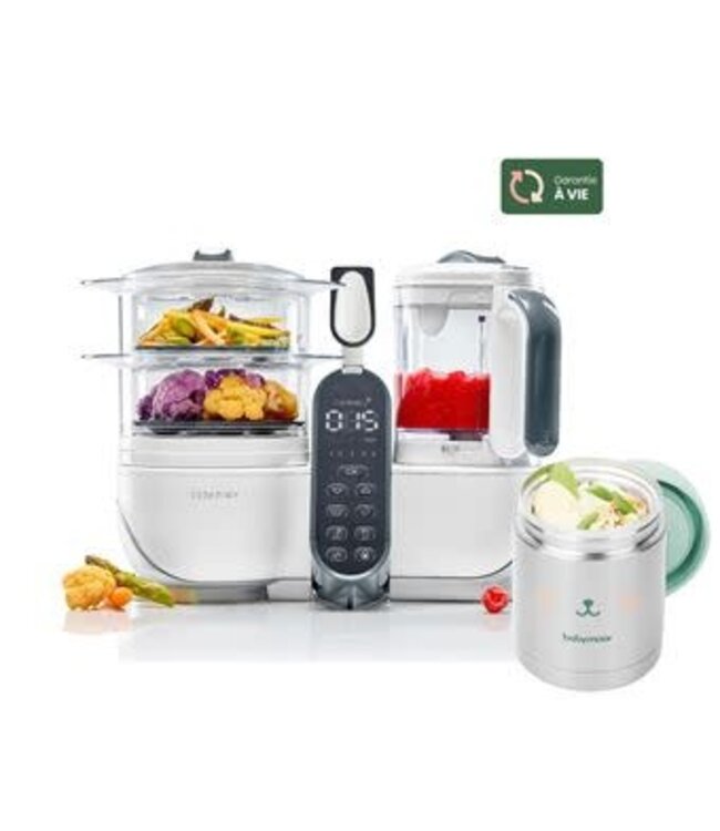 Babymoov Babymoov - PACK Nutribaby(+) White  + Contenant inox ISY