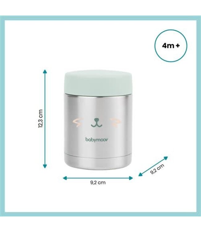 Babymoov Babymoov - PACK Nutribaby(+) White  + Contenant inox ISY